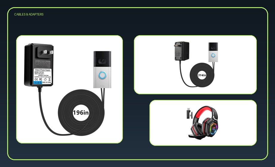 Cables & Adapters category visual