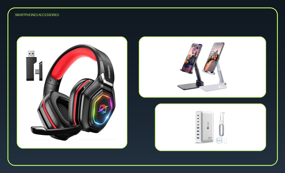 Smartphones Accessories category visual