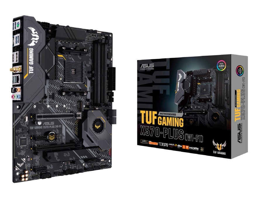 ASUS Production Desk Tool - ASUS AM4 TUF Gaming X570-Plus (Wi-Fi) ATX Motherboard with PCIe 4.0